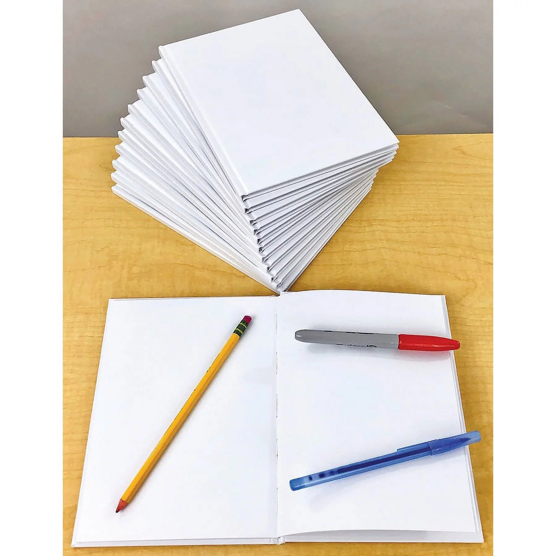 Ashley Hardcover Blank Book - 28 Pages - Plain - 6