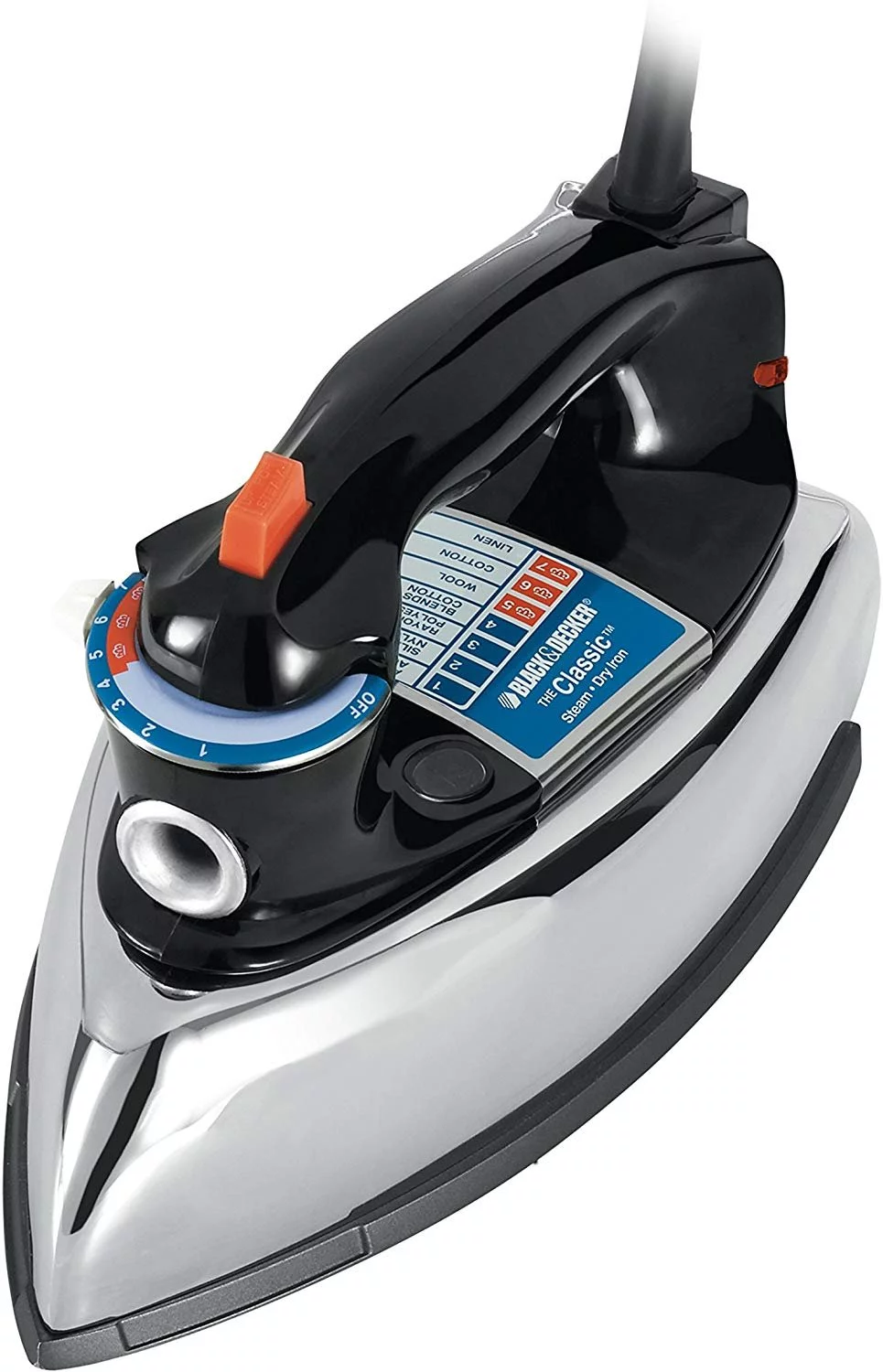 BLACK+DECKER Classic Steam Iron, F67E