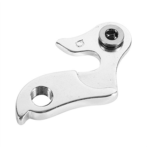 KIMISS Derailleur Hanger, 4 Size Drop Out Adapter, Road Bike Aluminium Alloy Hanger Tail Hook Drop Out Adapter Rear Gear Hanger Fits for Bikes