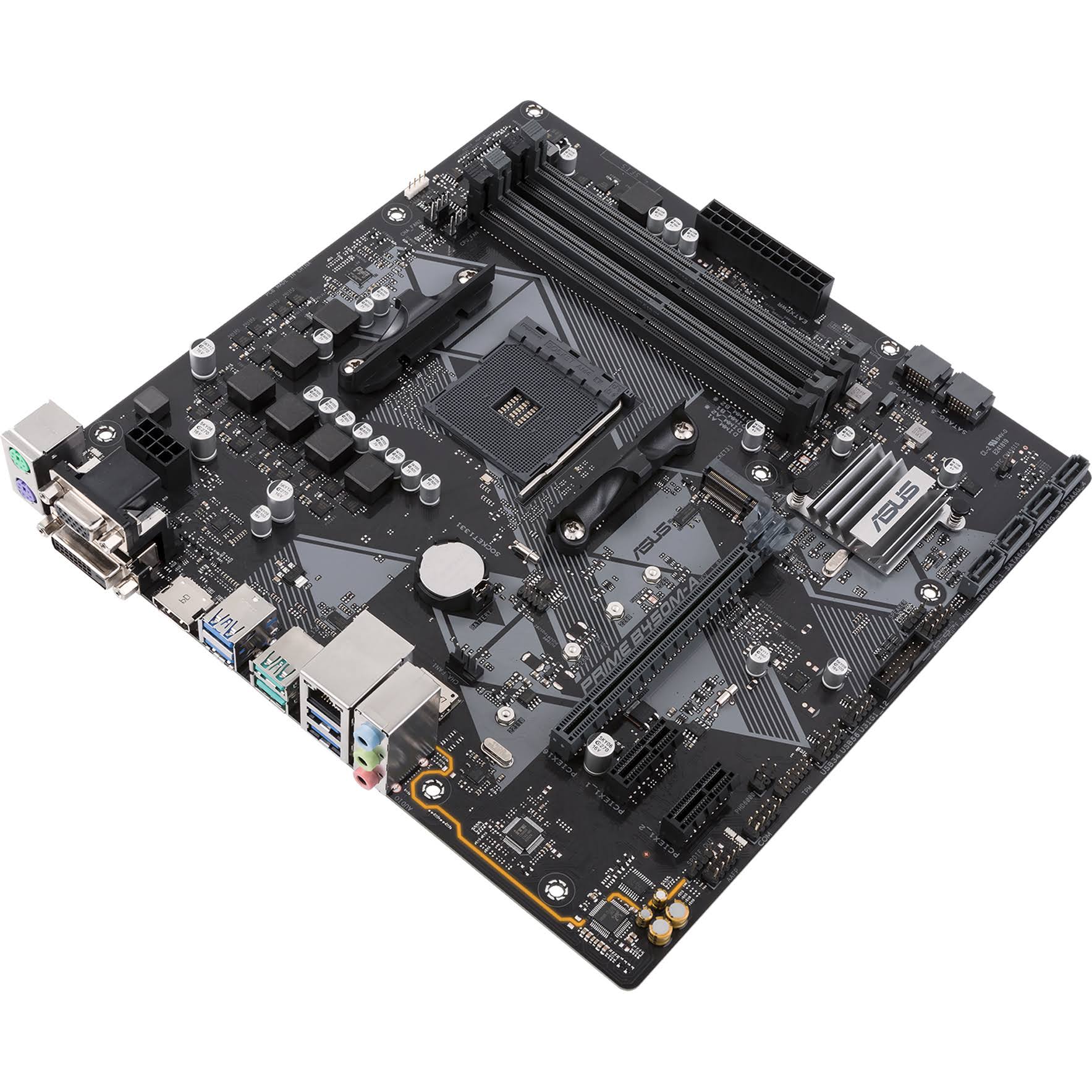 ASUS Prime B450M-A/CSM mATX AMD Motherboard - Socket AM4