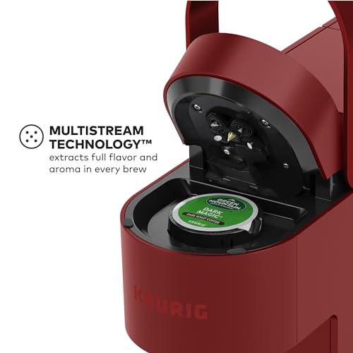 Keurig® K- Slim® Single Serve K-Cup Pod Coffee Maker, Multistream™ Technology, Scarlet Red