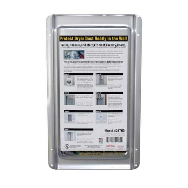 DRYERBOX 4.25 in. Dryer Box Metal Recess