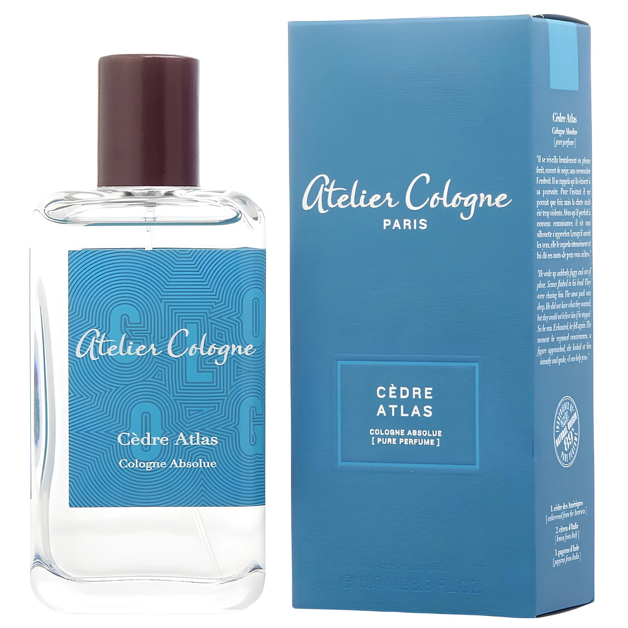 New In Box -Cedre*Atl.as Colo*gne Abs*olue Pure Perfume 3.3 oz 100ml Ate-lier_Col-ogne Unisex