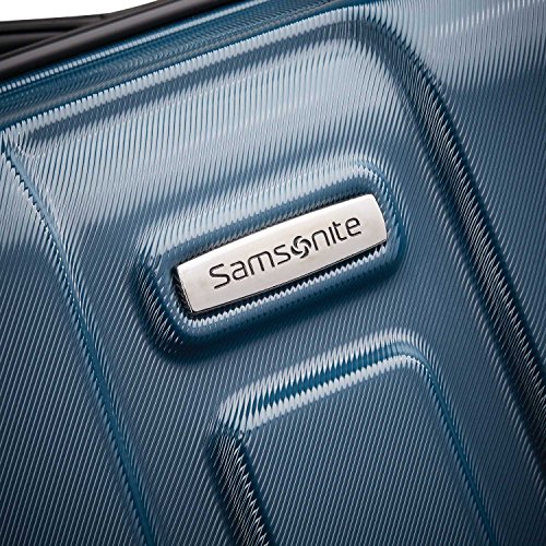 Samsonite Centric Hardside Expandable Luggage with Spinner Wheels, Blue Slate, Carry-On 20-Inch