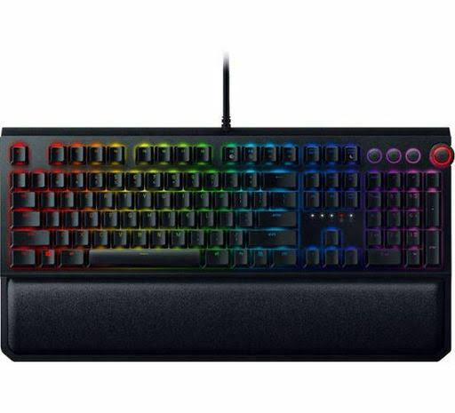Razer RZ03-02620200-R3U1 BlackWidow Elite RGB Mechanical Razer Green Switch KBD