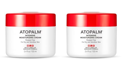 ATOPALM Intensive Moisturizing Cream for Dry & Sensitive Skin, Face Moisturizer, Replenishes Hydration, Paraben-Free, K-Beauty, skin barrier ceramide cream, 3.4 Fl Oz, 100ml (3.4 Fl Oz)