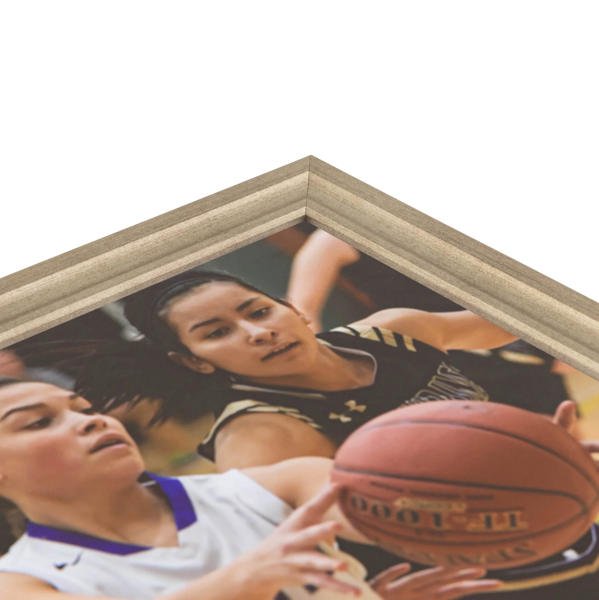 ArtToFrames 12x20 inch Muted Prosecco Gold Picture Frame, Gold MDF Poster Frame (4683)