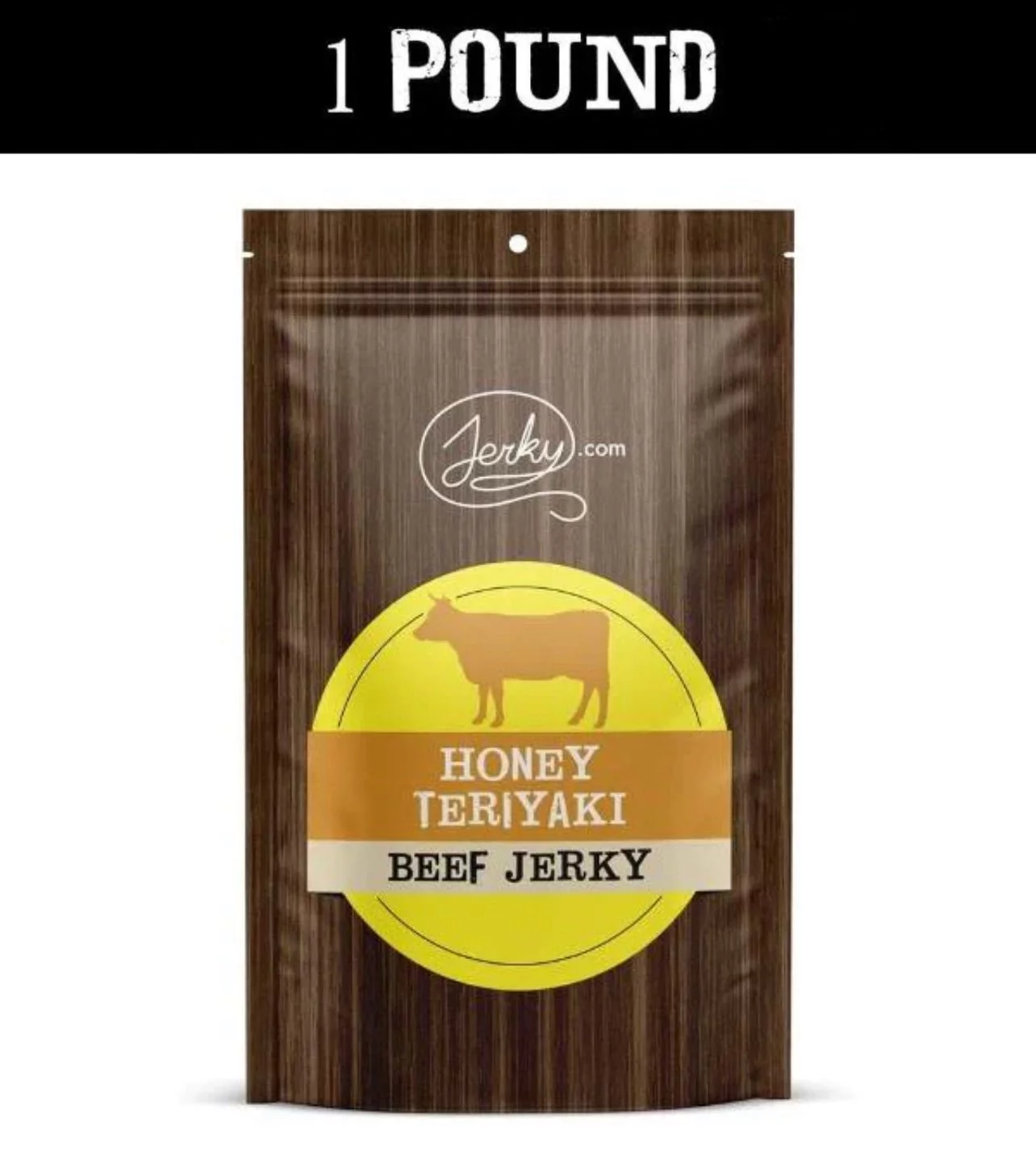 All-Natural Beef Jerky - Honey Teriyaki - 1 Pound