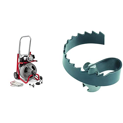 RIDGID 26998 Model K-400 Drain Cleaning 120-Volt Drum Machine Kit with C-45IW 1/2