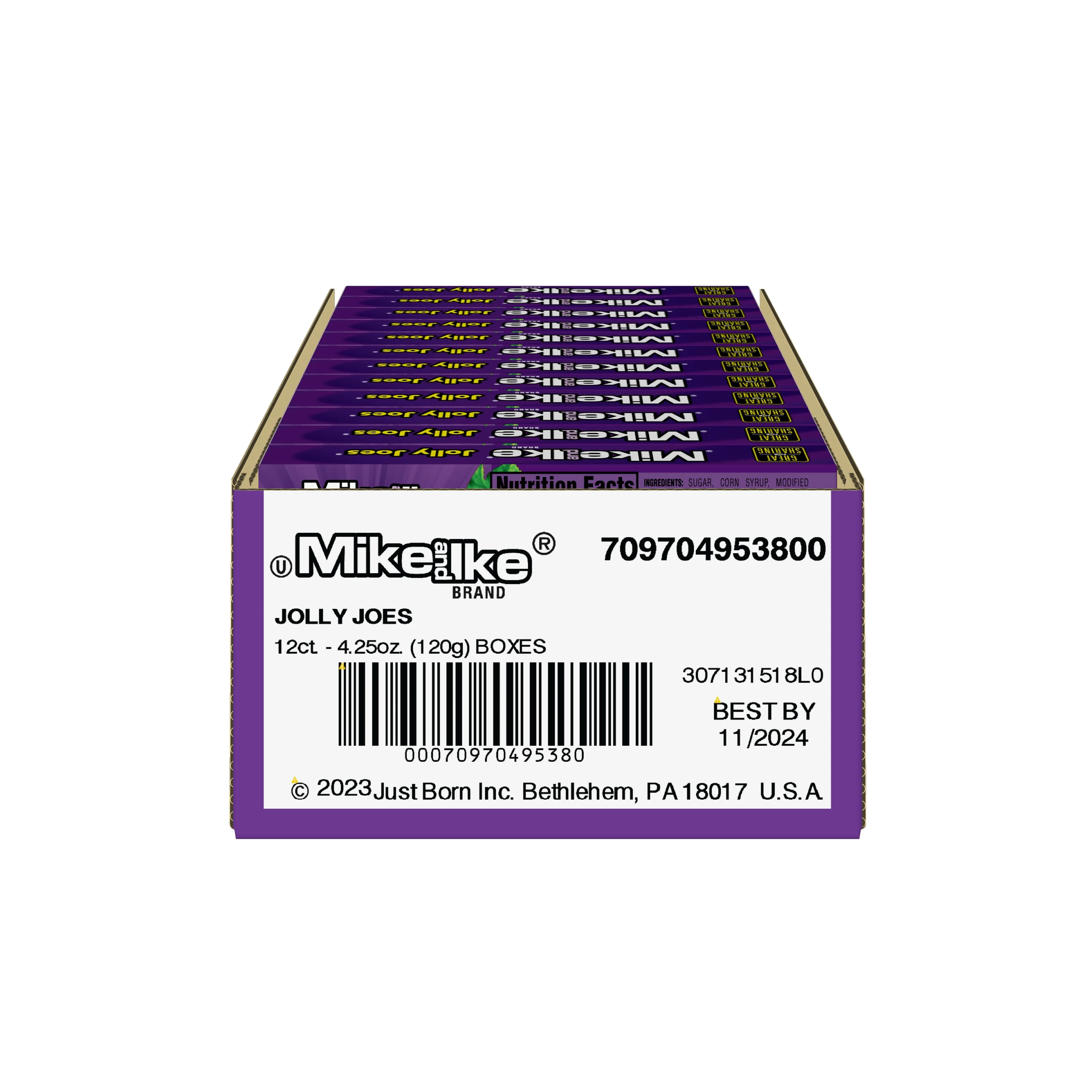 Mike and Ike Jolly Joes 4.25 oz. Theater Box