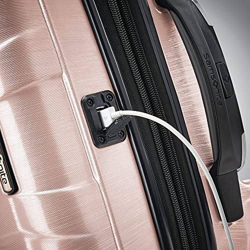 Samsonite Centric 2 Hardside Expandable Luggage with Spinner Wheels, Black, Carry-On 20-Inch