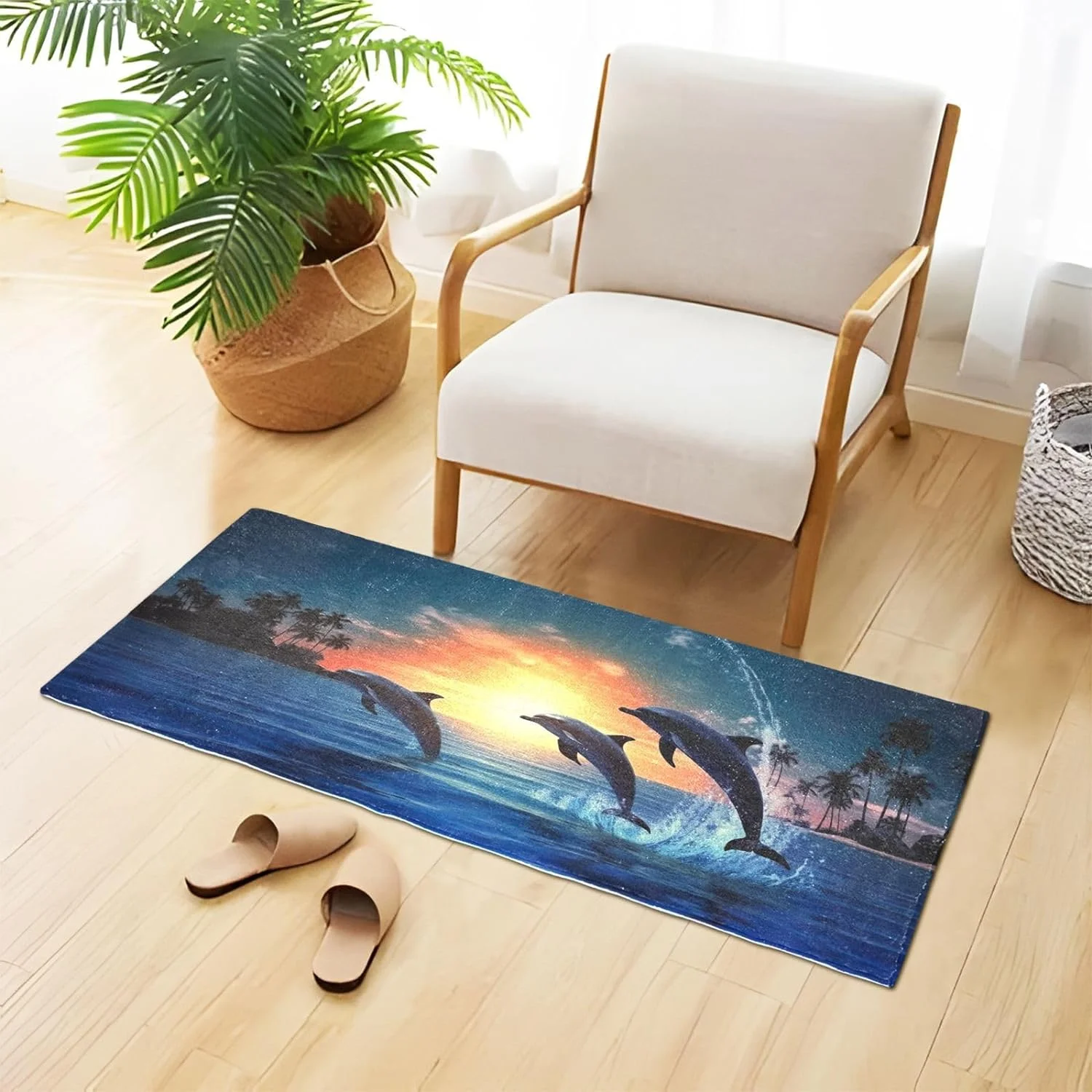 Dreamtimes Jumping Dolphin Kitchen Mat 20