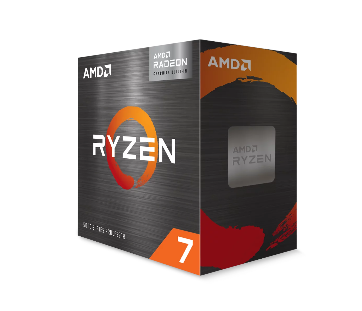 AMD Ryzen 7 5700G 8-Core 3.8 GHz Socket AM4 65W 100-100000263BOX Desktop Processor AMD Radeon Graphics