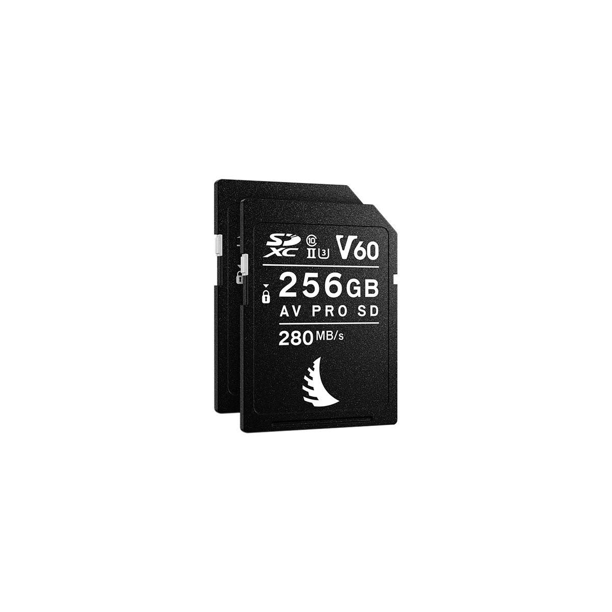 Angelbird 256gb AV Pro MK2 UHS-II SDXC Memory Card (2-Pack)