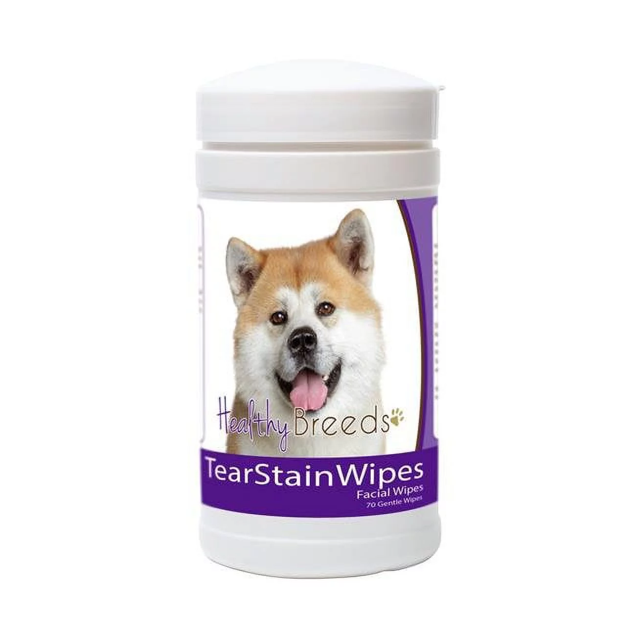 Healthy Breeds 840235153139 Akita Tear Stain Wipes