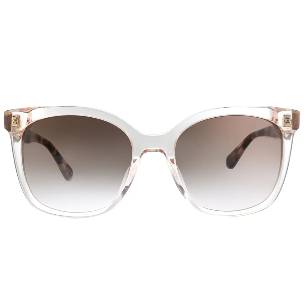 Kate Spade Kiya/S Plastic Womens Cat-Eye Sunglasses Crystal Peach 53mm Adult