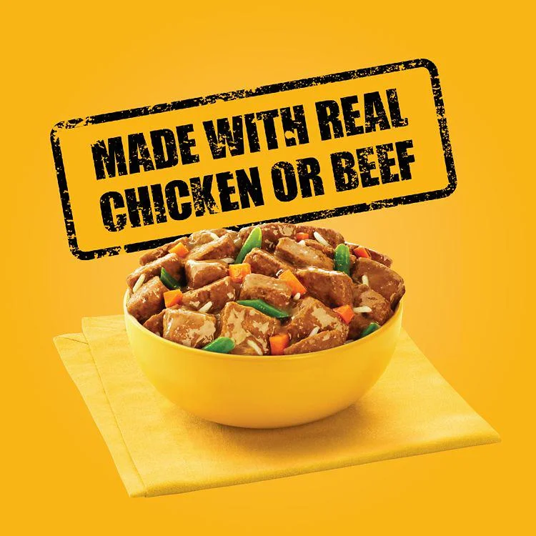 Pedigree Choice Cuts Adult Prime Rib and Chicken Wet Dog Food Variety Pack, 13.2 oz. Can, Pack of 12