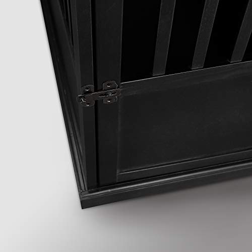 Casual Home Wooden Medium Pet Crate, End Table, Espresso