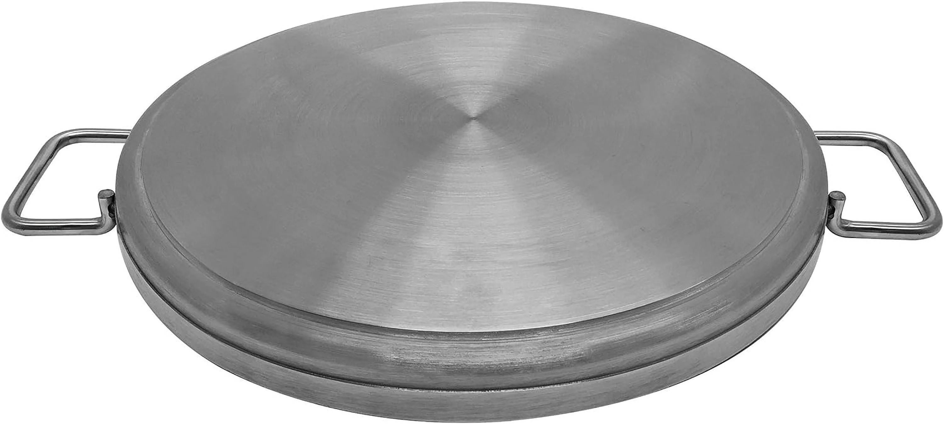 Stainless Steel Flat Comal Griddle Pan Cookware 16 Inch