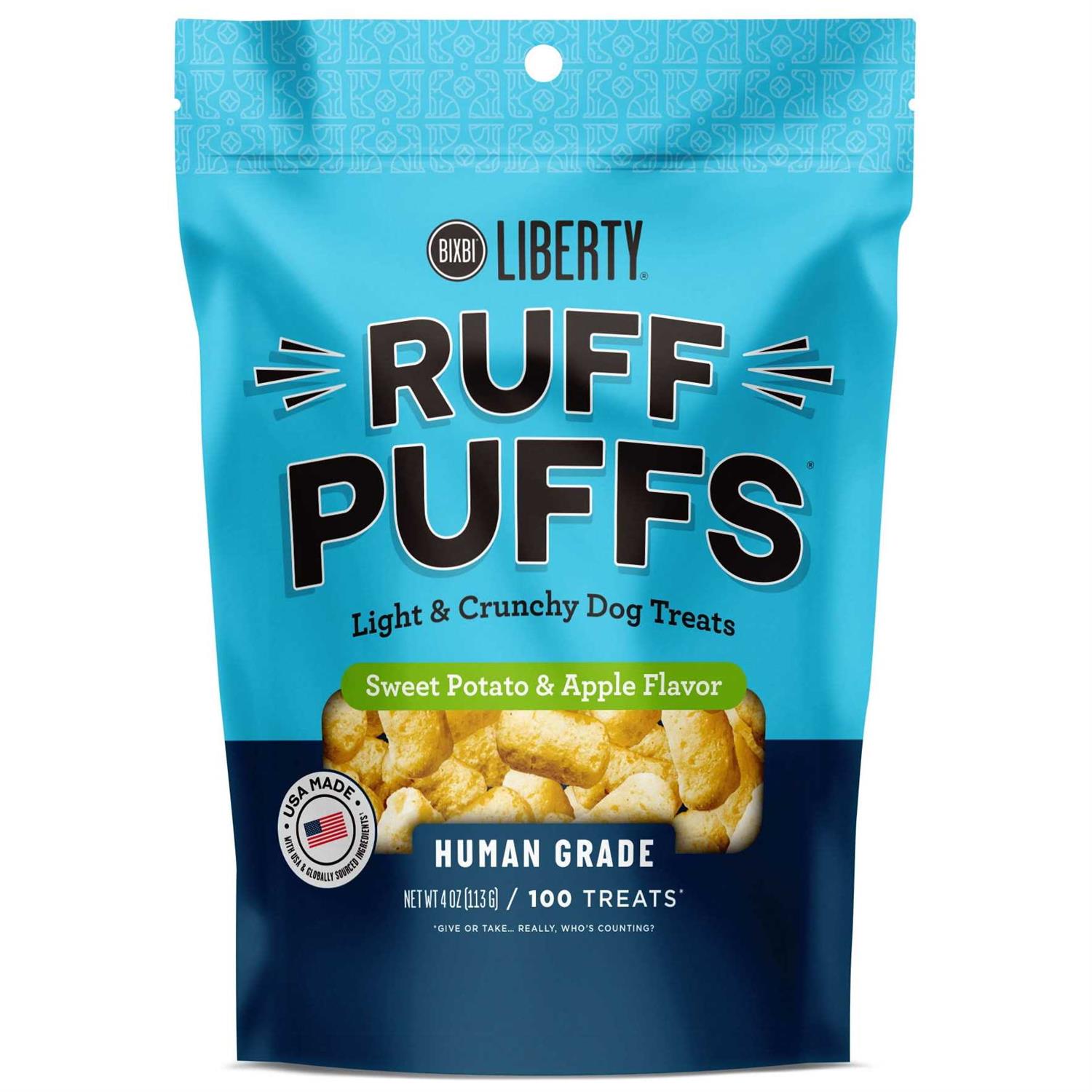 Liberty Ruff Puffs Flavor Dog Treats - Pet Supplies online store