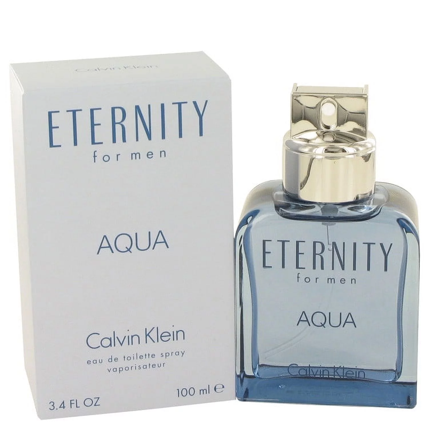 Eternity Aqua by Calvin Klein 3.4 oz EDT