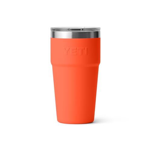 YETI Rambler 20 oz Stackable Tumbler, Stainless Steel, Vacuum Insulated with MagSlider Lid