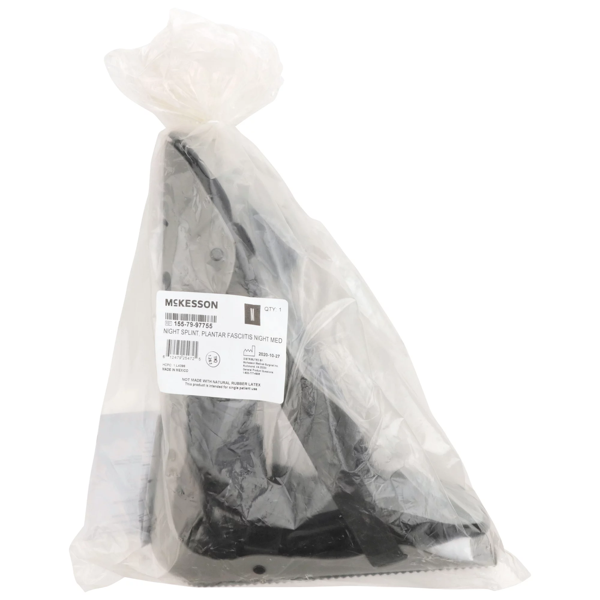 McKesson Plantar Fasciitis Night Splint - Fits Either Foot, Unisex - Medium, 1 Ct