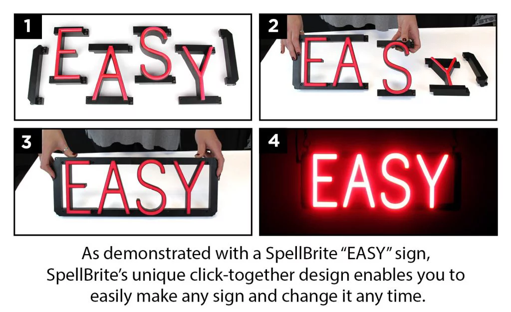 SpellBrite BUY SELL PAWN LED Sign for Business. 19.2