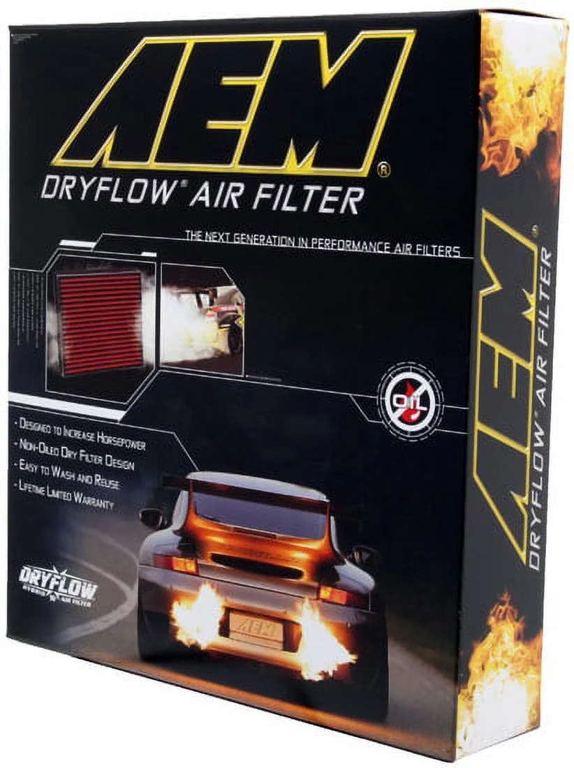 AEM 28-20457 Dryflow Air Filter Fits select: 2011-2018,2020-2022 JEEP GRAND CHEROKEE