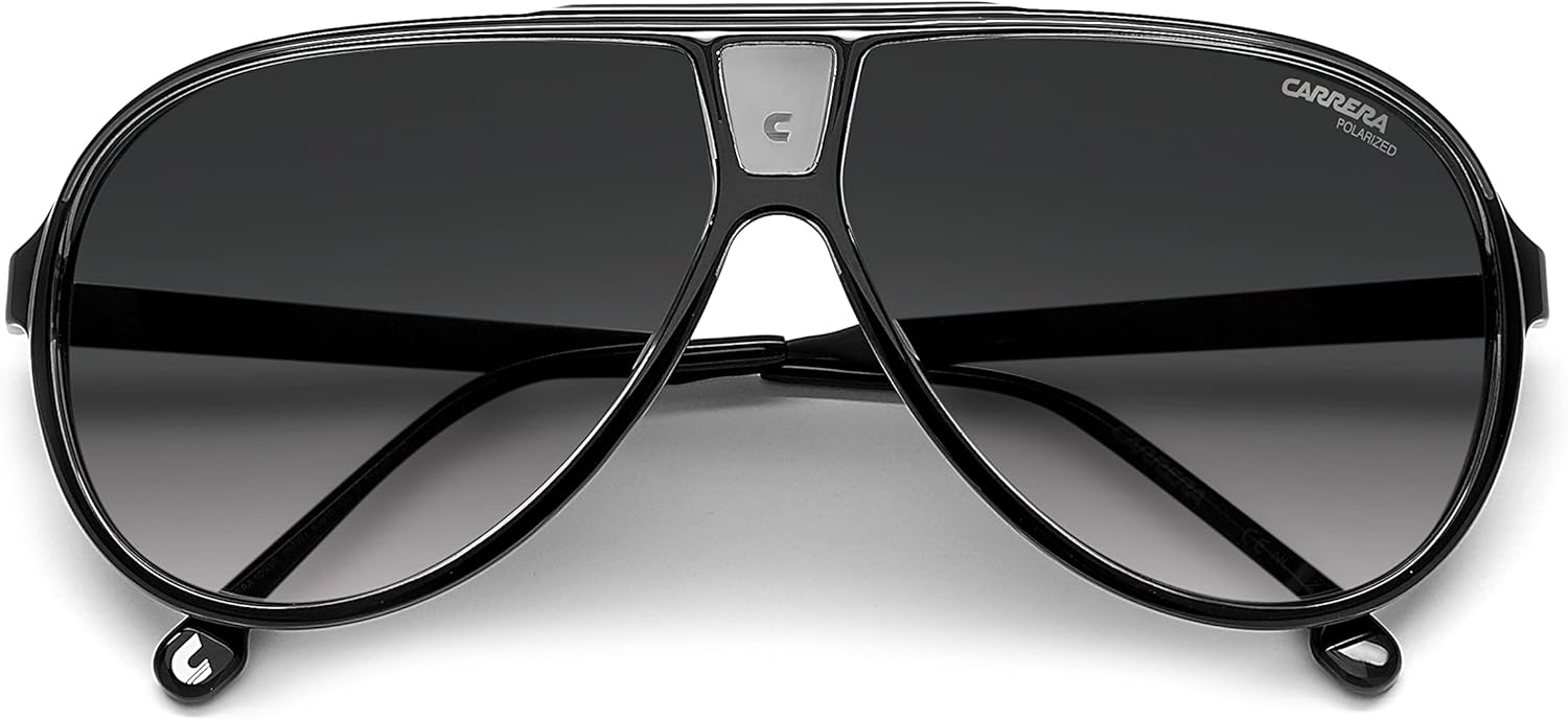 Carrera Polarized Grey Shaded Pilot Men's Sunglasses 1050/S 008A/WJ 63