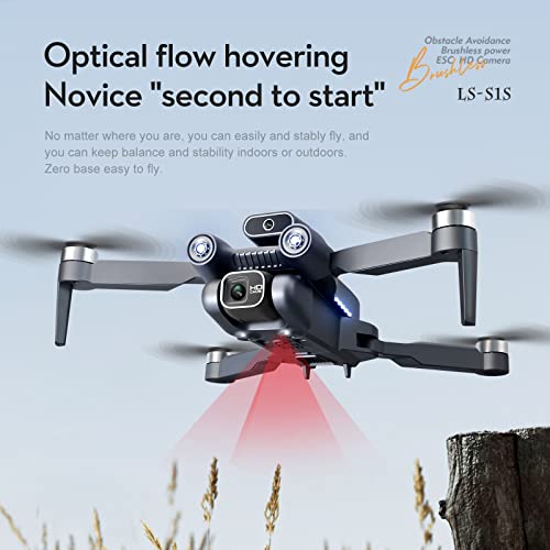 New S150 Mini Drone 4K Profesional 6K HD Camera Obstacle Avoidance Aerial Photography Brushless Foldable Quadcopter 2 Batteries 25 Mins Flying Time Drones