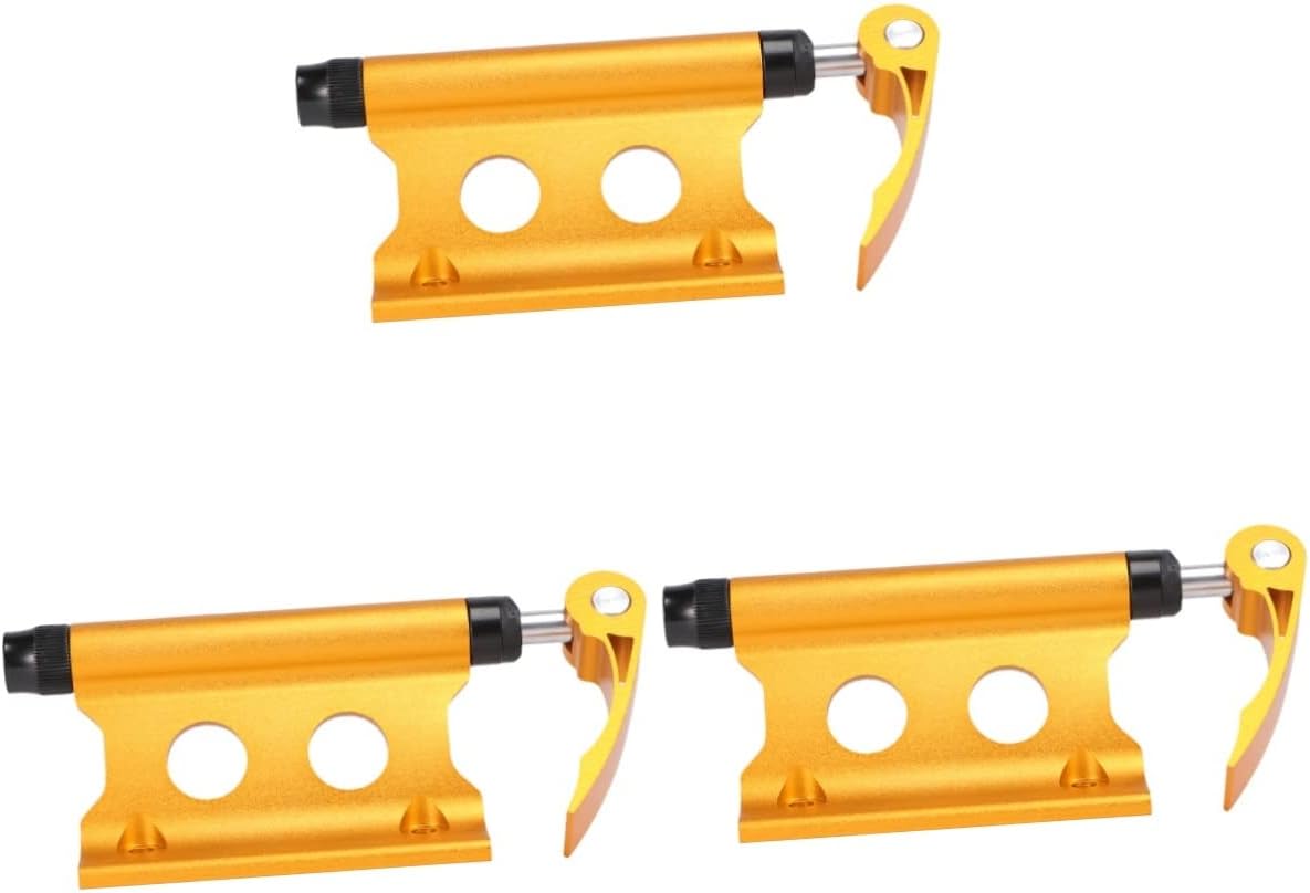 BESPORTBLE 3pcs Front Wheel Fork Mount Bike Racks Bike Fork Bike Rack Front Car Mount Fork Block Mounts Truck Bed Carrier Bike Rack Truck Clamp Mount MTB Lathe Travel Automatic Fork