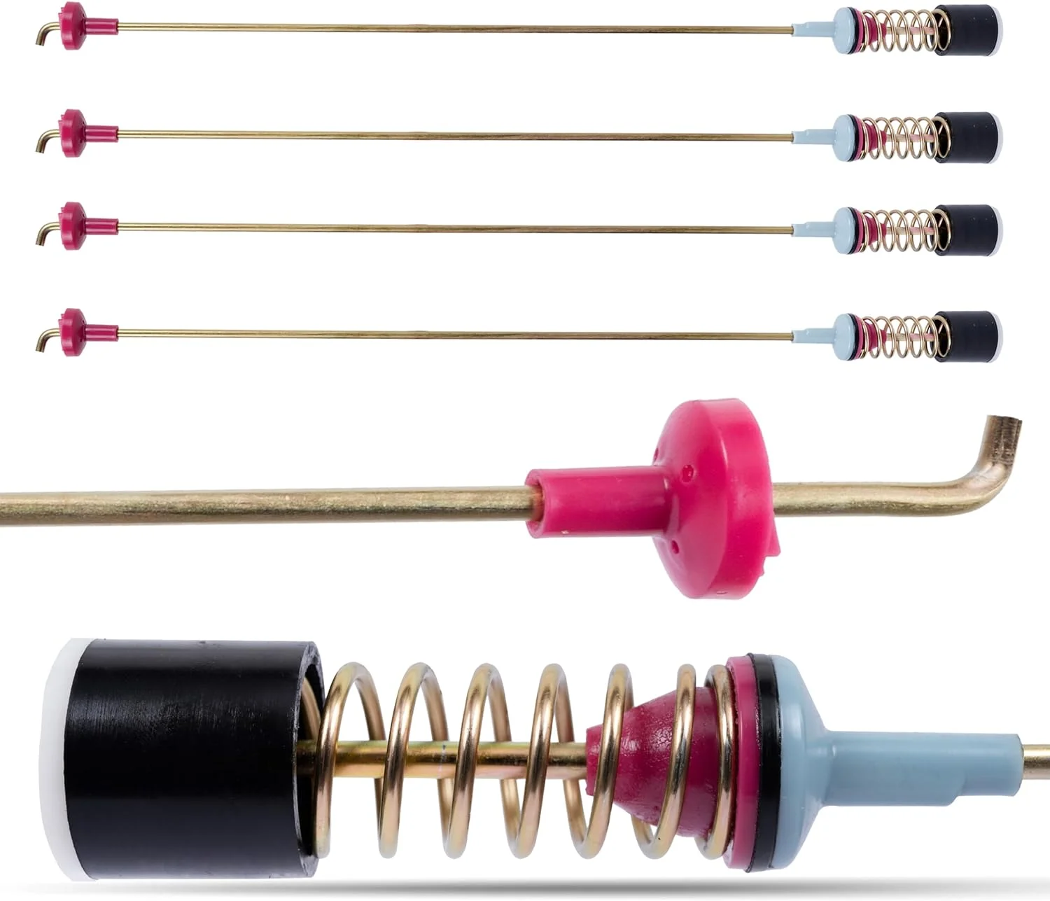 4 x Washer Suspension Rod Damper Replaces For Samsung WA45T3400AW WA50R5200AW/US WA50R5400AV/US WA50T5300AC WA50R5400AW WA456DRHDSU/AA