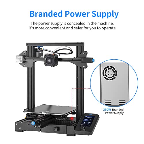 Official Creality Ender 3 3D Printer Fully Open Source with Resume Printing Function DIY Printers Build Volulme 8.66x8.66x9.84 inch