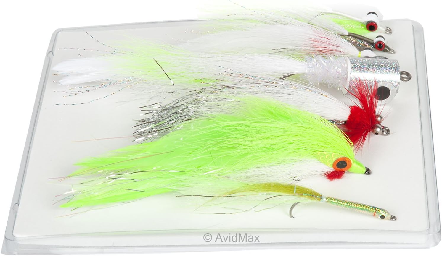 Umpqua Striped Bass Deluxe Fly Selection, 8 Flies