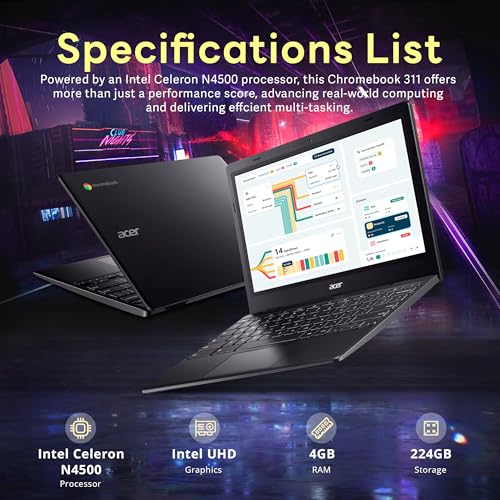 acer Chromebook 315 Laptop, 15.6
