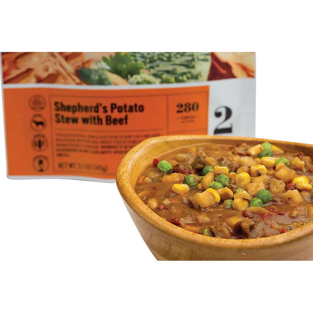 Backpacker's Pantry Freeze-Dried Shepherd's Potato Stew with Beef, 2 Servings