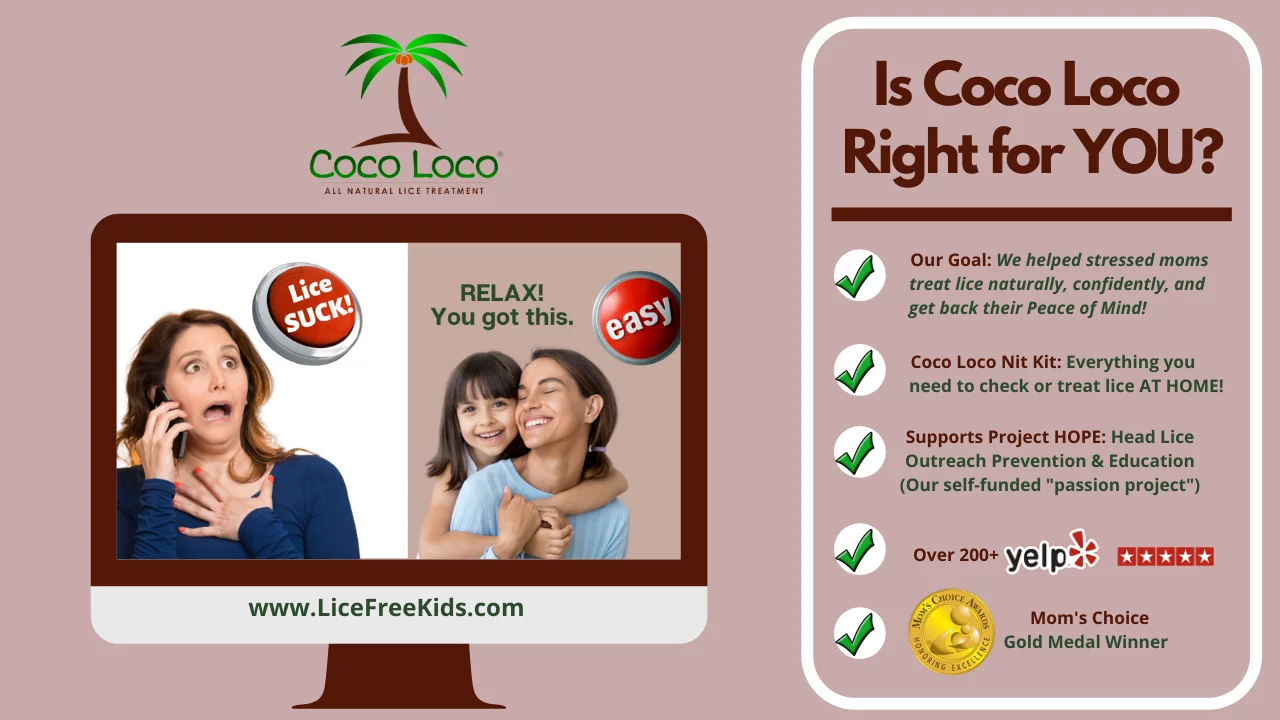 Coco Loco Natural lice free Spray, Prevent head lice and repel from furniture, JUMBO size