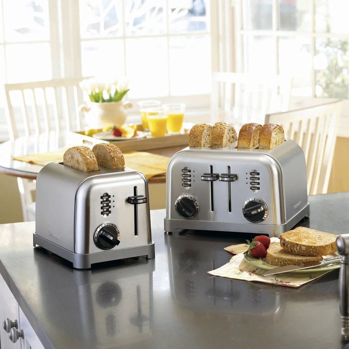 Cuisinart Brushed Stainless 4 Slice Classic Toaster
