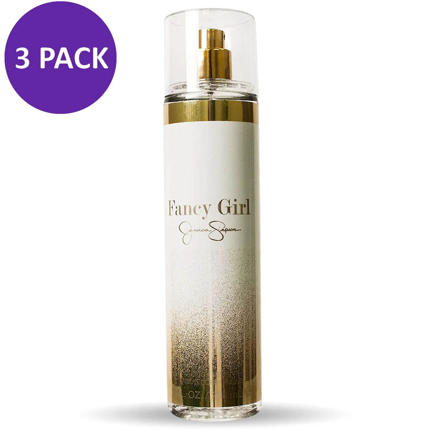 Fancy Girl Jessica Simpson Body Spray For Women 8.0 oz (PACK OF 3)