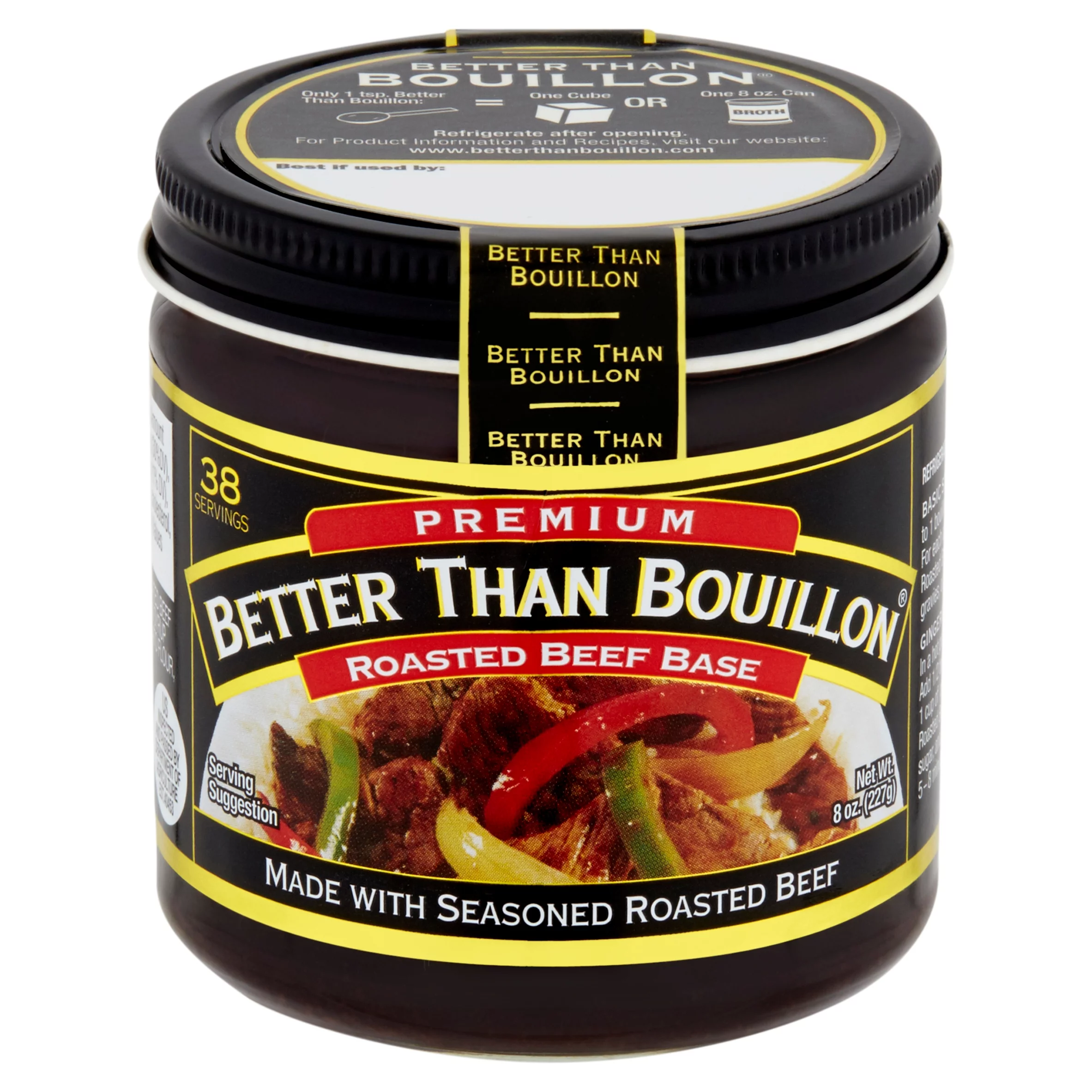 (6 Pack)Better Than Bouillon Premium Roasted Beef Base, 8 oz.