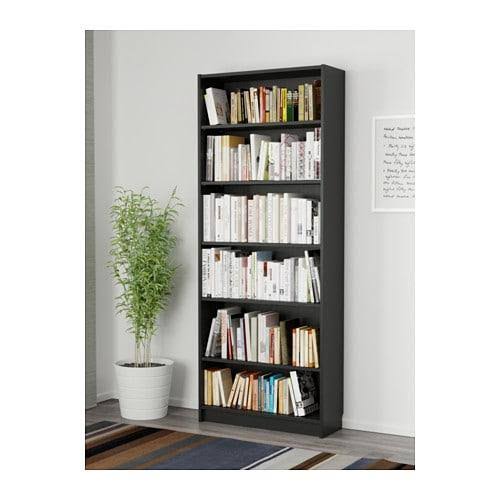 IKEA Billy Bookcase Black-Brown