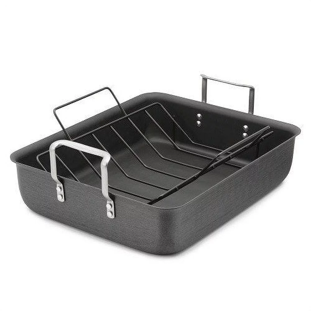 Calphalon Classic 16-Inch Roaster with Nonstick Rack