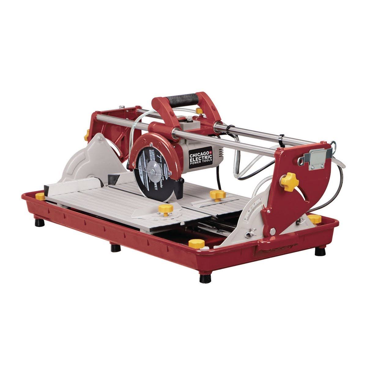 Chicago Electric 7 in. 1.5 HP Bridge Tile Saw 62382