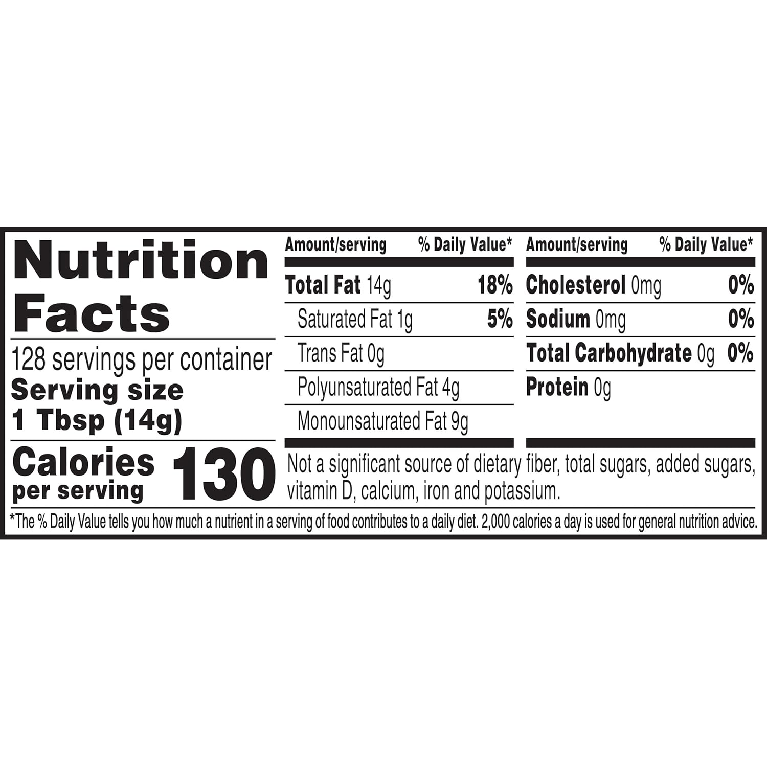 Crisco Pure Canola Oil, 64 Fluid Ounce (Pack of 2)