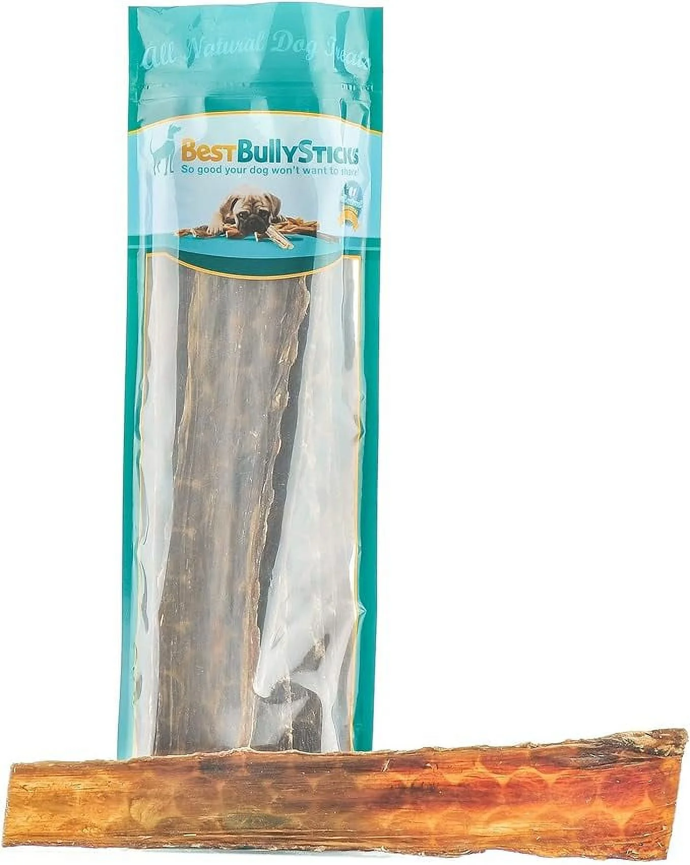 Best Bully Sticks 12 Inch Joint Jerky Gullet Dog Treats (12 Pack) - All-Natural Beef Dog Treats