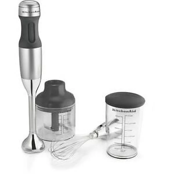KitchenAid 3-Speed Immersion Hand Blender R-KHB2351cu Silver blend chp crush Mix