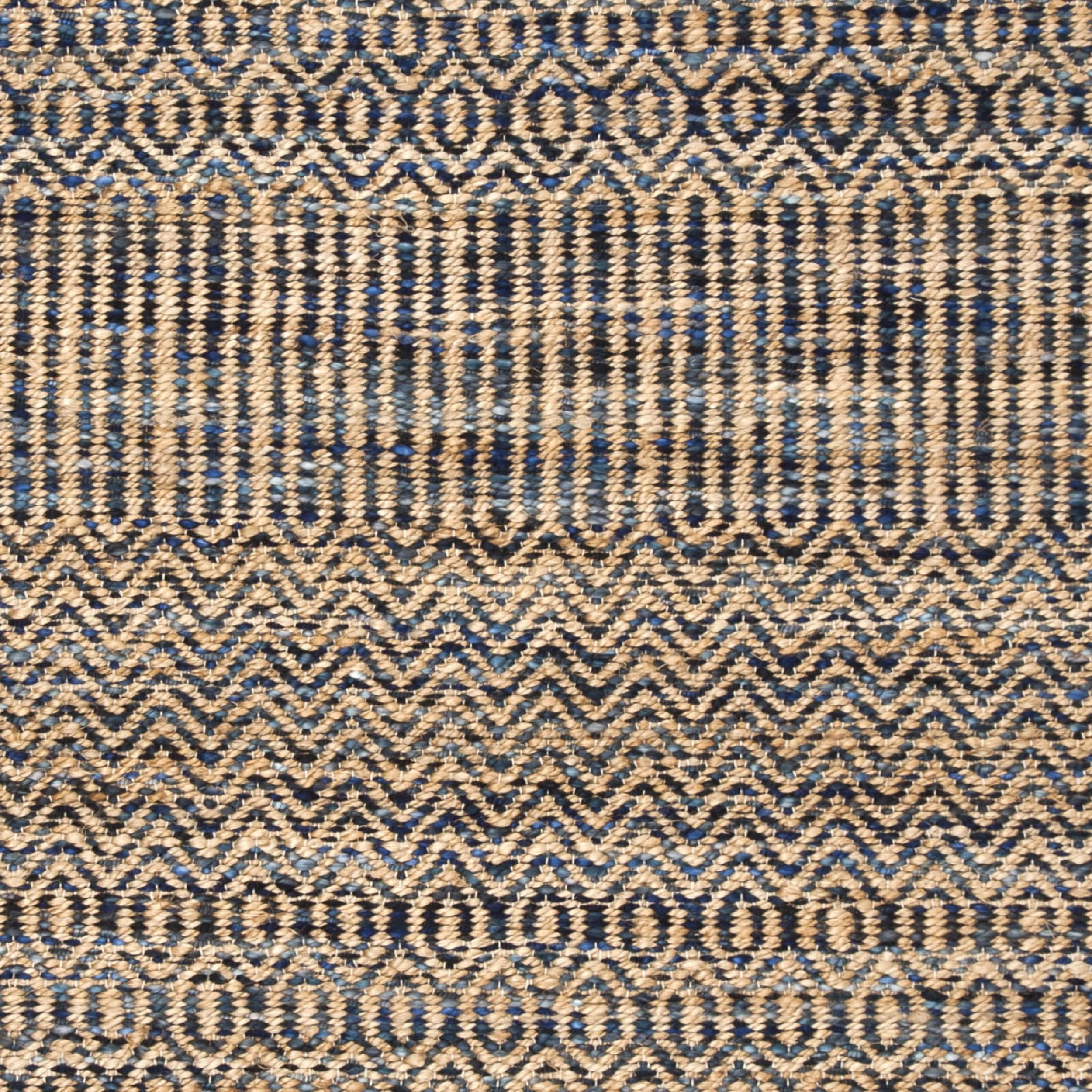 SAFAVIEH Cape Cod Susan Abstract Geometric Area Rug, 6' x 9', Navy/Natural