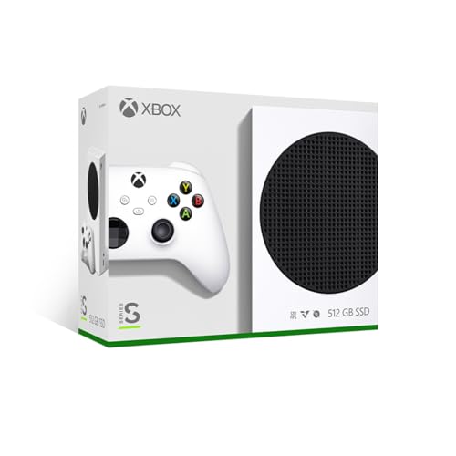 Xbox Microsoft Series S 512GB SSD Console - Includes Wireless Controller - Up to 120 frames per second - 10GB RAM 512GB SSD - Experience high dynamic range Velocity Architecture