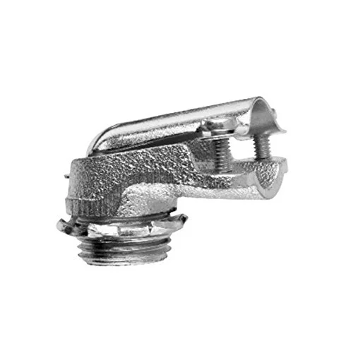 Midwest 742 2 in. Flex Metal Conduit 90 Degree Connector,